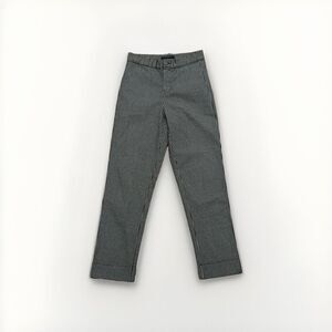 Brandy Melville Women's Pants Black Plaid Gingham Elastic Waist 13” & 26” Inseam